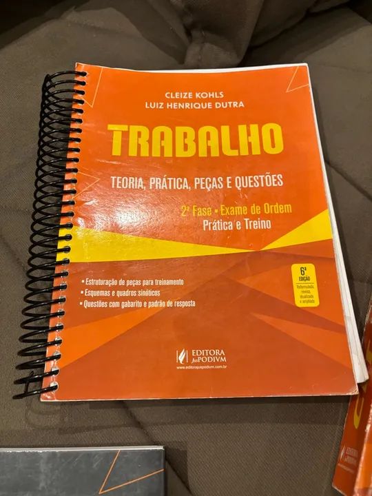 Kit apostila CLT e súmulas direito do trabalho  - Foto 4