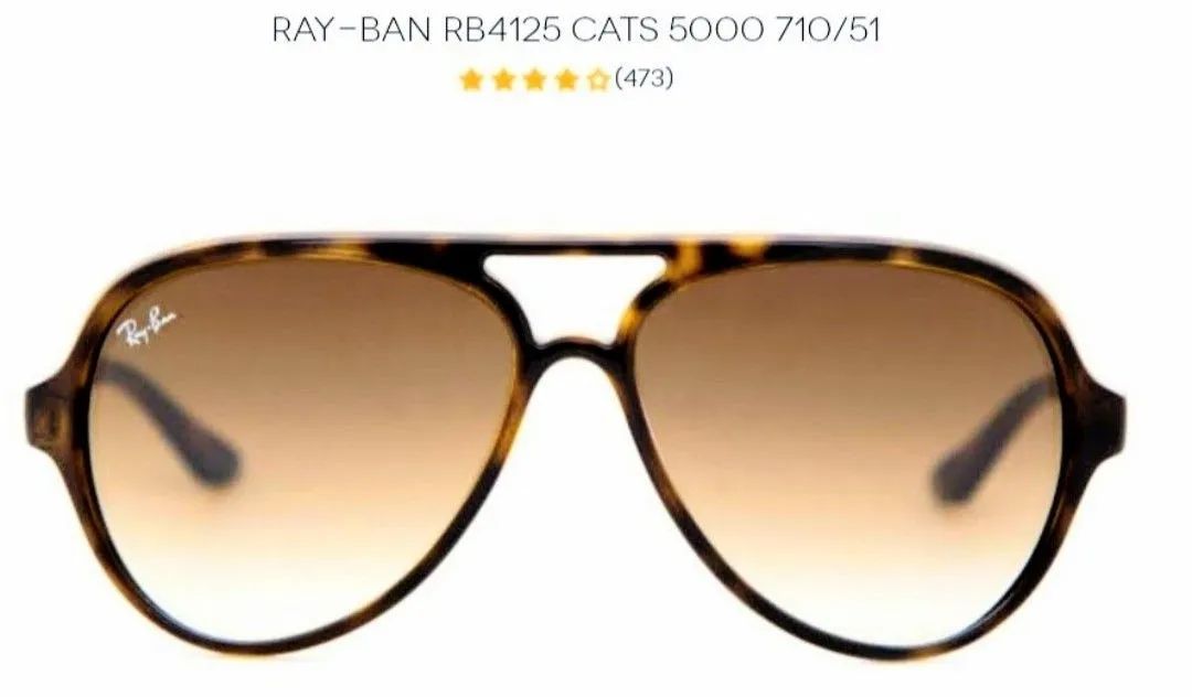 Óculos de sol Ray-Ban Aviator novo - Foto 3