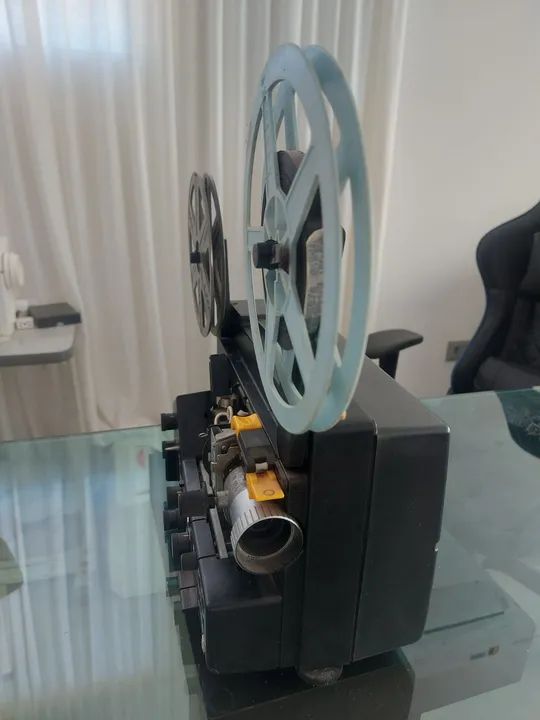 Projetor de Filme 8mm Vintage funcionando perfeito