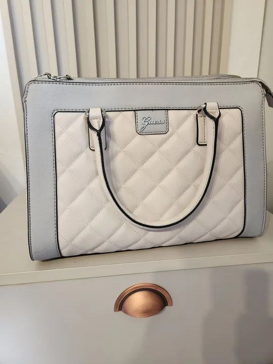Bolsa Guess Original - Bege e Cinza