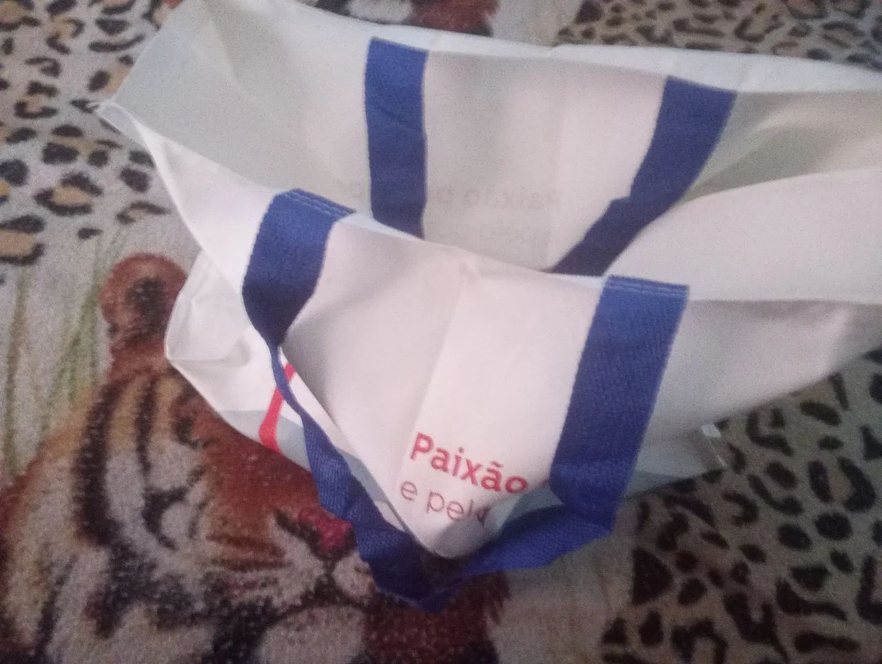 Sacola bolsa de ombro saúde Grupo Fleury branca  - Foto 4