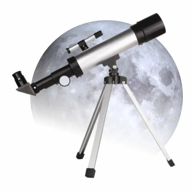 Telescópio Refrator Astronômico F36050 com Tripé + Acessórios - Até 90x