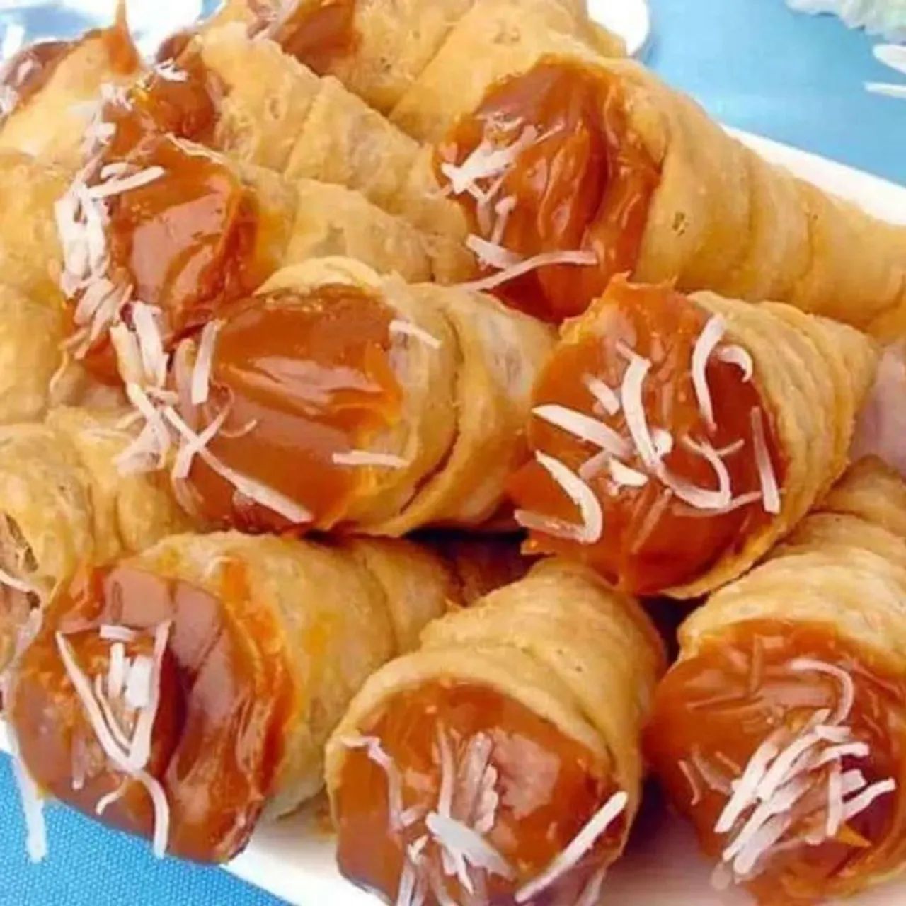 Canudinhos crocantes e cremosos  - Foto 2
