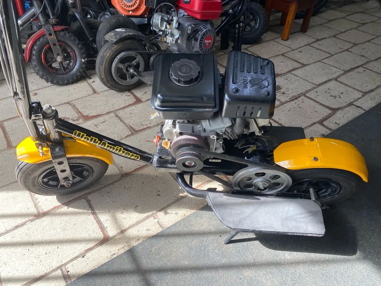 Walkmachine Patinete motorizada a Gasolina 4 tempos Radical - Foto 6