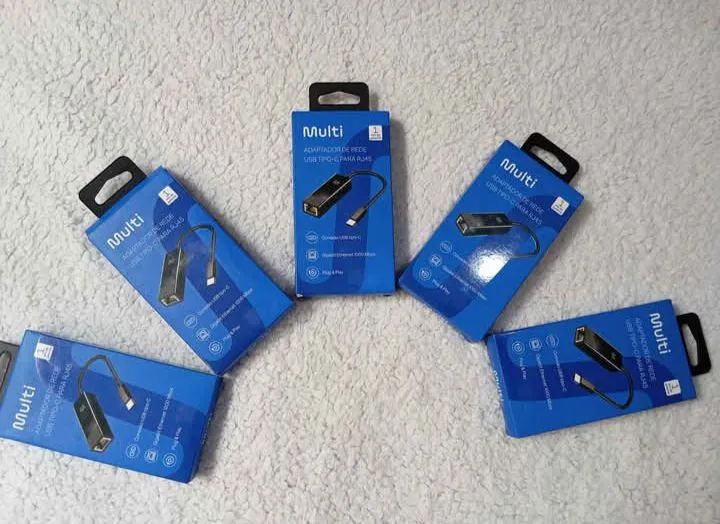 ADAPTADOR DE REDE USB TIPO -C PARA RJ 45  - Foto 2