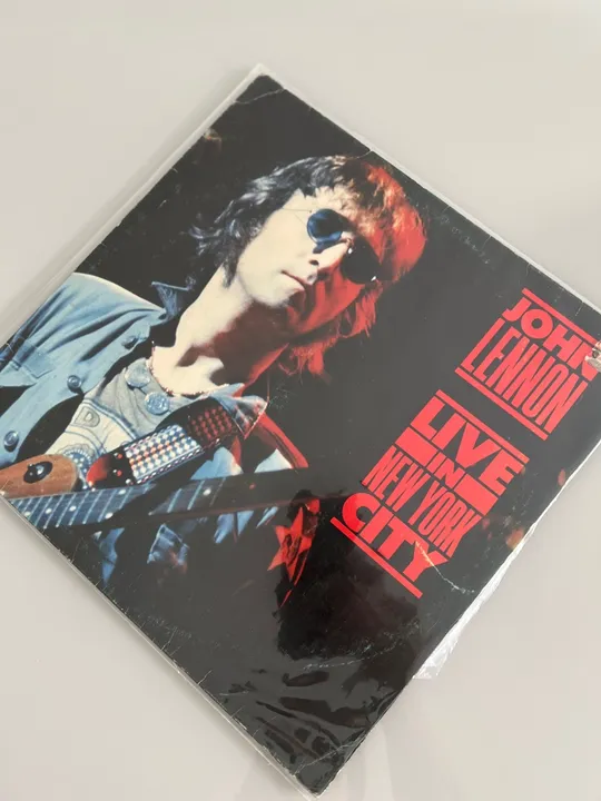 LP JOHN LENNON - LIVR IN NEW YORK CITY