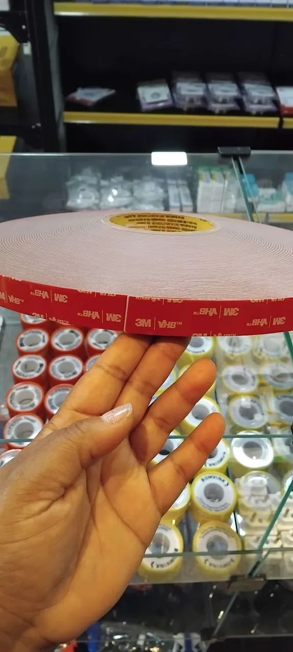Fita VHB dupla face espuma 33 metros 3M