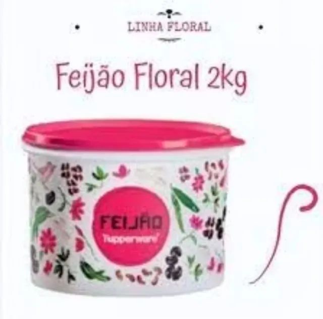Tupperware floral