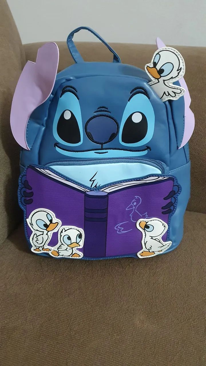Mochila Infantil Stitch ( Nova ) 