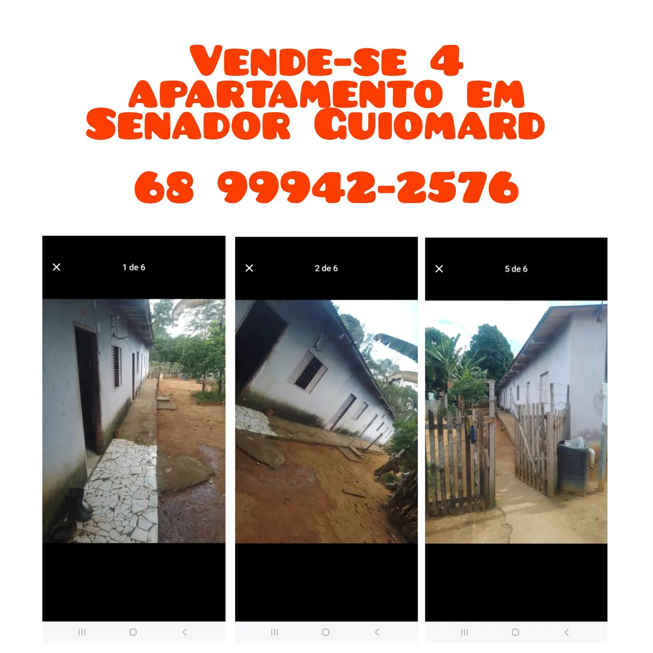Venda de apartamentos em senador guiomard