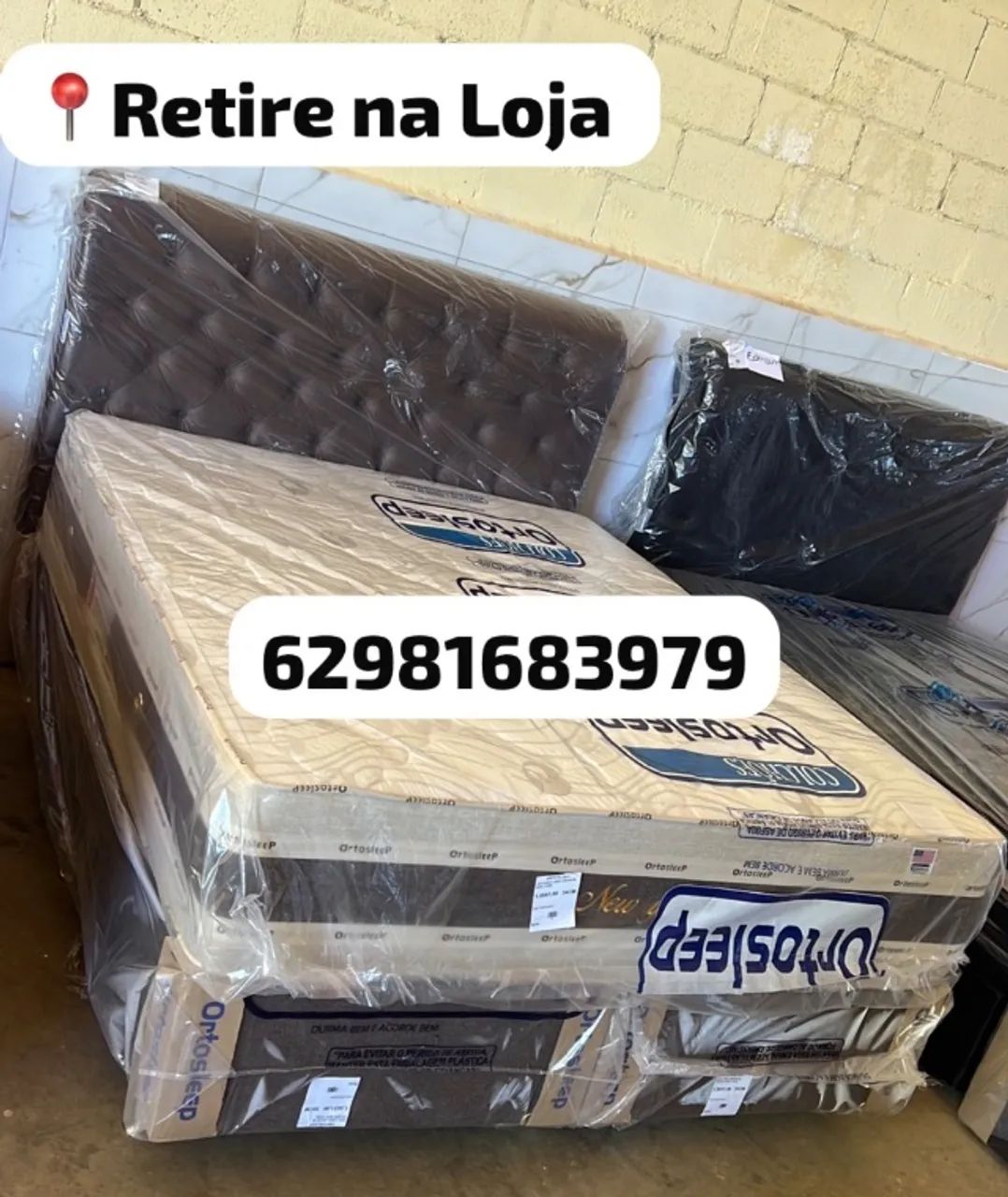 Cama box colchão e base NovA 