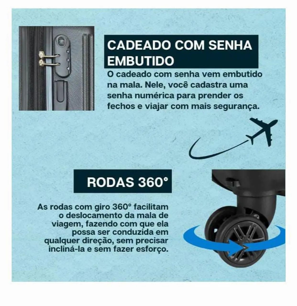 Mala com suporte de copo  - Foto 3