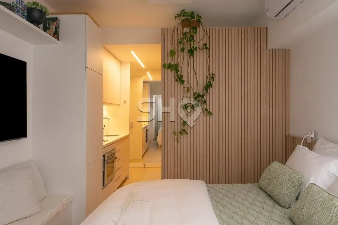 Studio no centro de São Paulo com 1 garagem