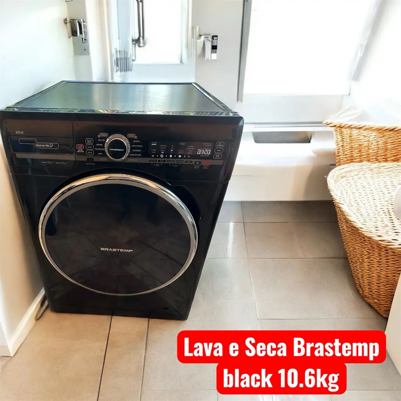 Lava e Seca Brastemp Black Máquinas de Lavar e Secadoras
