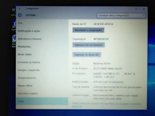 Notebook CCE Win Core i5 ótimo pra estudar, trabalhar e ver filmes. Aceito cartão - Foto 4