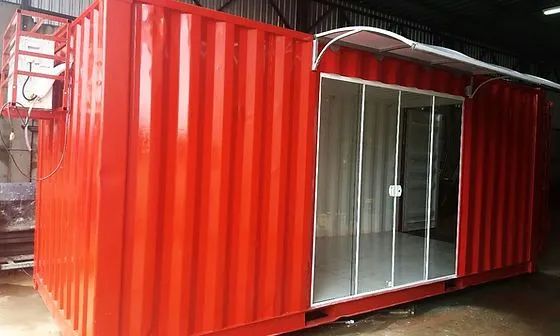 Container modificado para escritório, loja, mini mercado, lanchonete e outros  - Foto 6