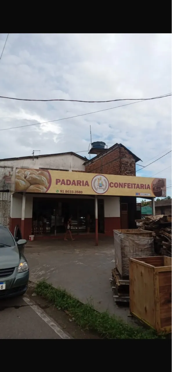 Vendo a padaria completa funcionando e casa nos altos