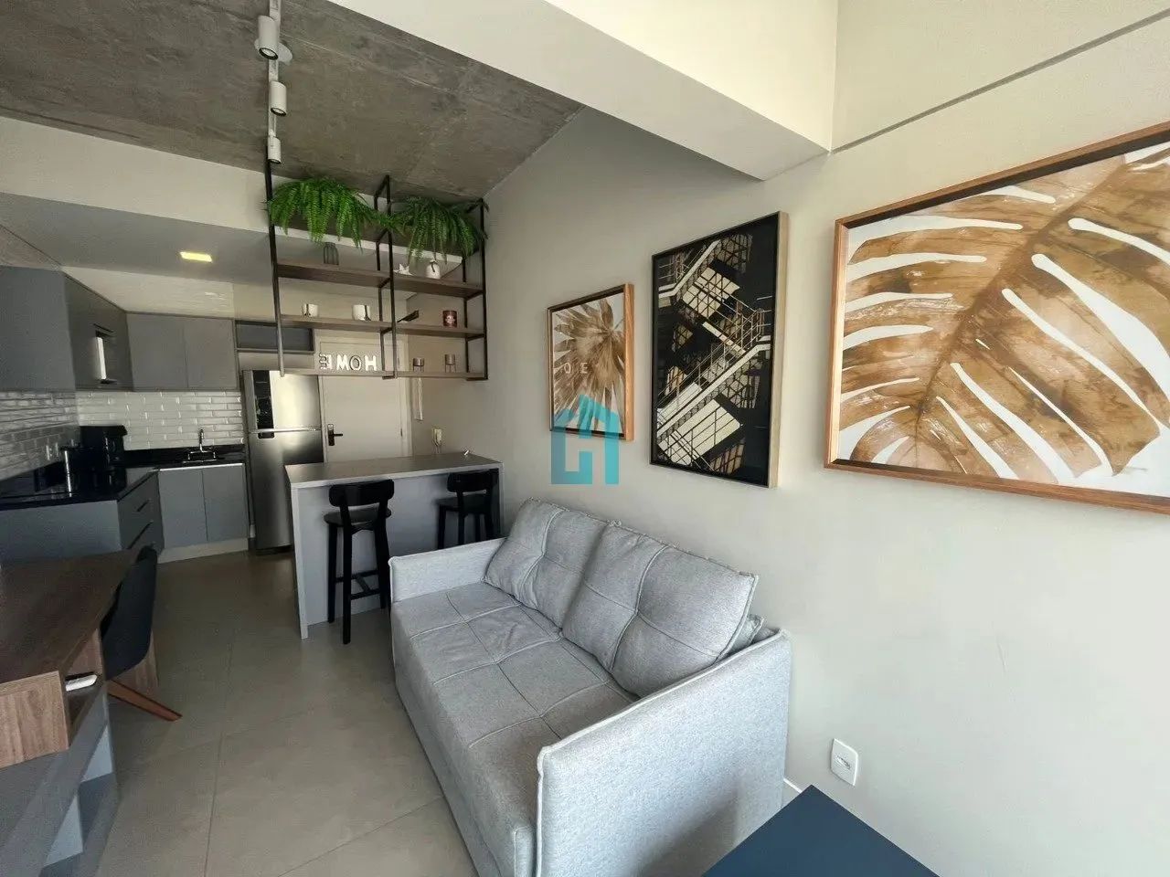 Apartamento novo 1 quarto com 1 vaga a locac Moema - Foto 5