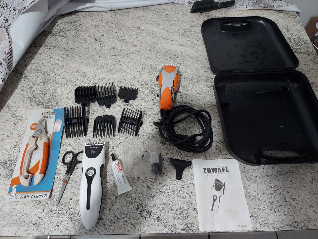 máquina de cortar pelos de animais 