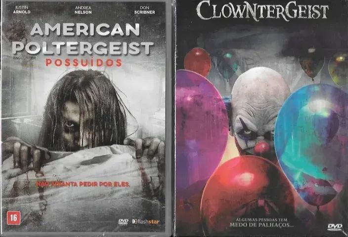Kit DVD poltergeists: American Poltergeist -- Possuídos +