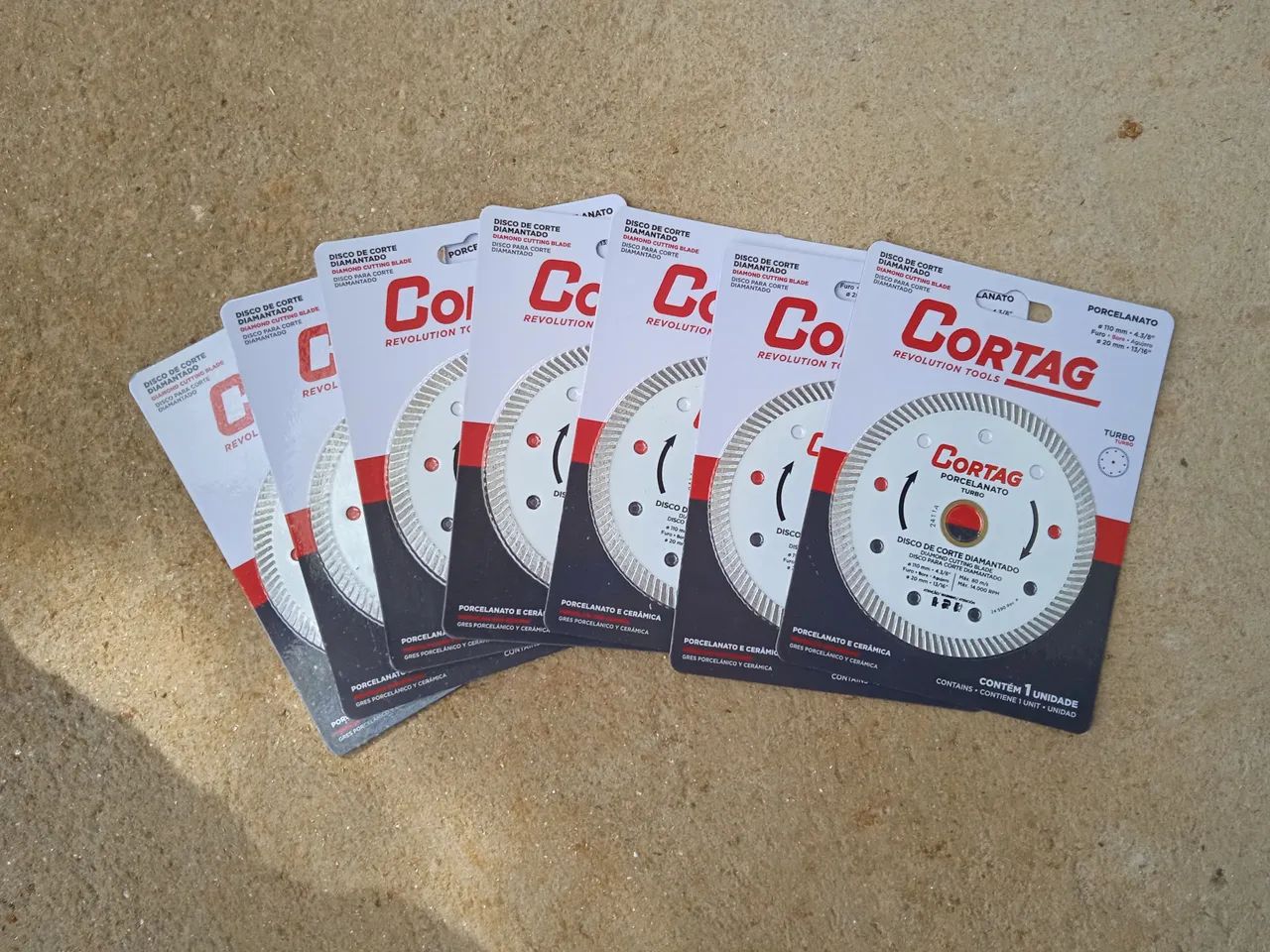 Disco de corte diamantado para porcelanato 