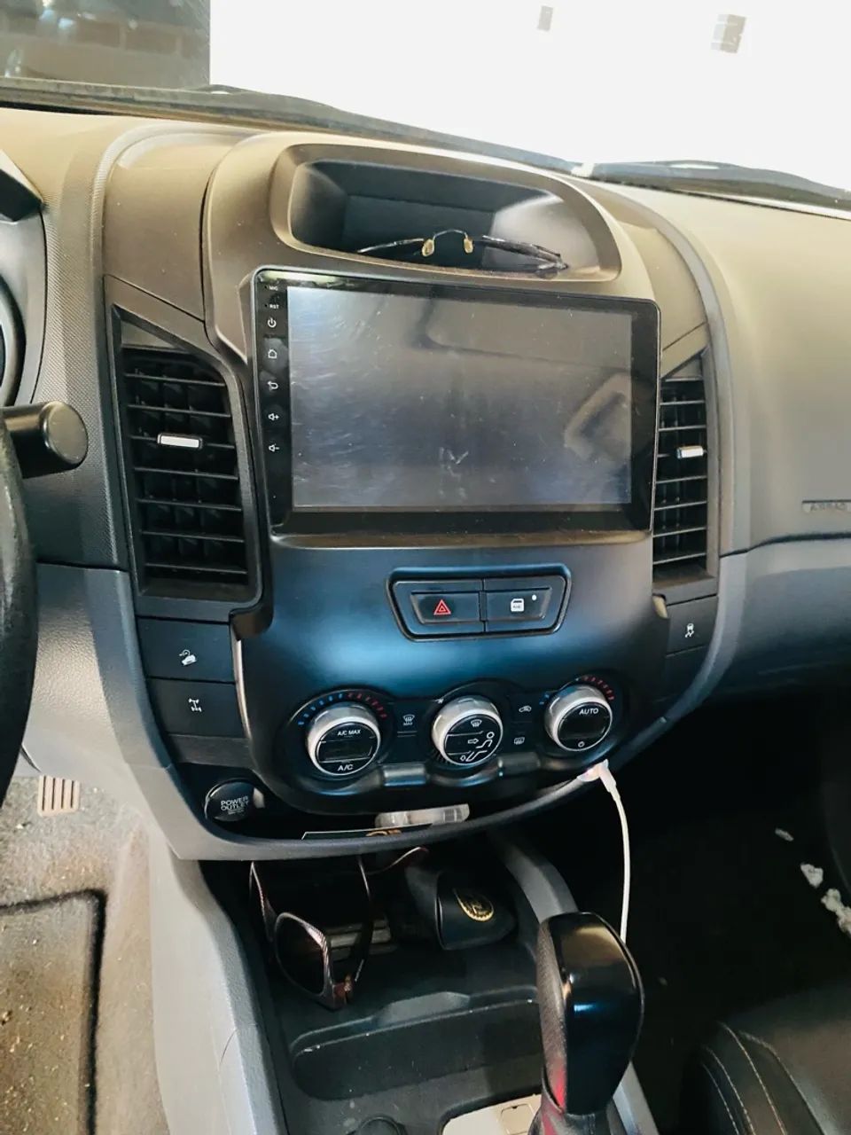 Moldura 2 Din 9" Ford Ranger 2013 Até 2015 - Foto 2