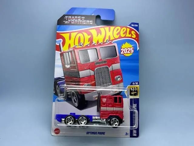 Hot Wheels Transformers Optimus Prime 2025