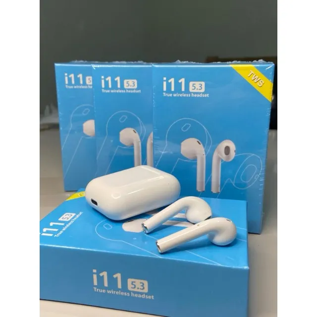 Fone Bluetooth Sem Fio I11 Tws 5.3 AirPods Tws I11 Bluetooth 5.3 Android e IOS