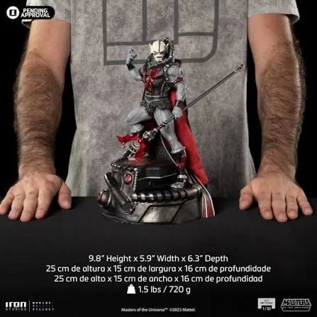 Hordak variant preto iron studios  - Foto 4