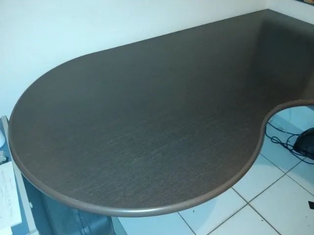 Mesa em "L" formado Gota - Foto 3