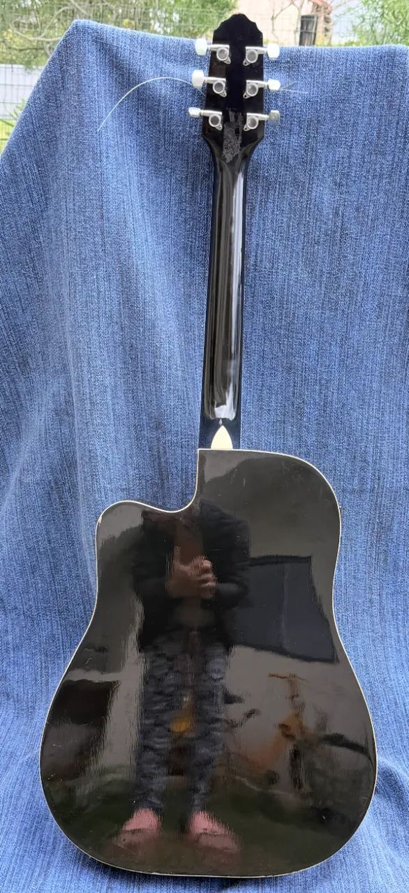 Violão Eletroacústico, Giannini, Modelo: GF-1D CEQ BK - Foto 2