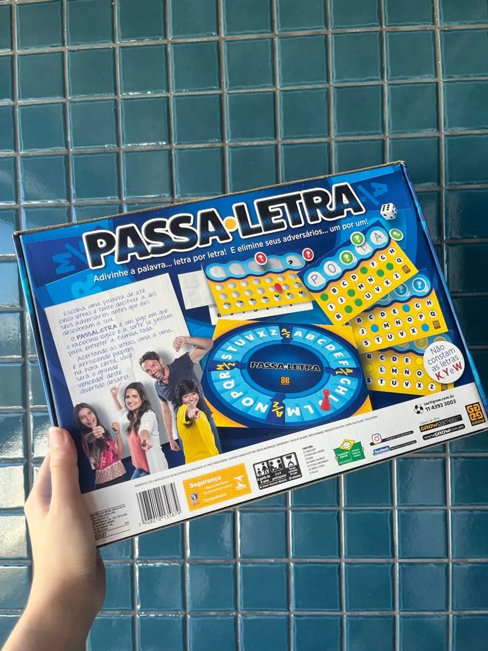 Jogo de tabuleiro Passa Letra Grow  - Foto 2