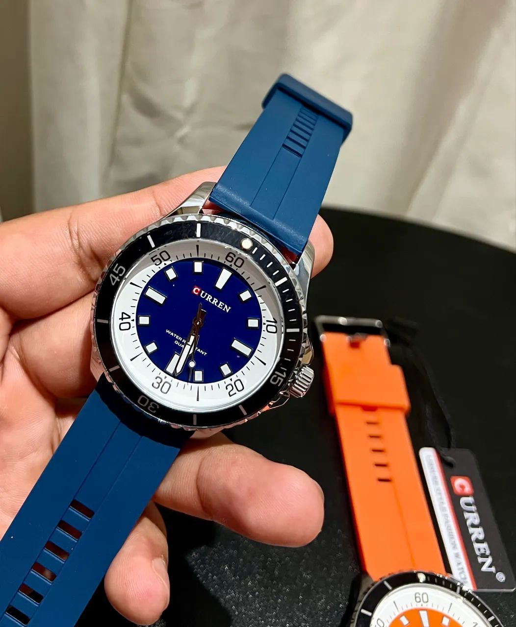 Relógio Masculino Curren 8448 - Elegância e estilo  - Foto 3