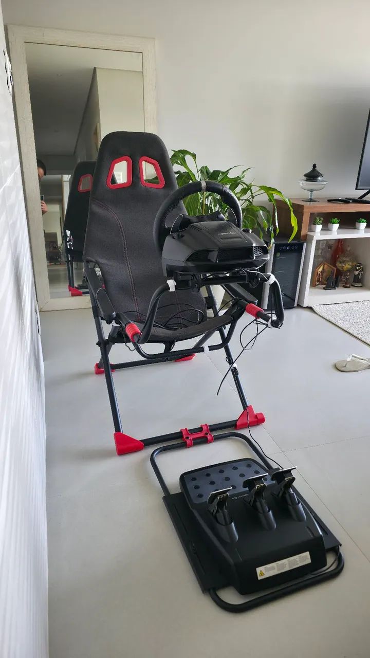 Cockpit para Sim Racing + Logitech G29 + Câmbio (Completo) - Foto 2