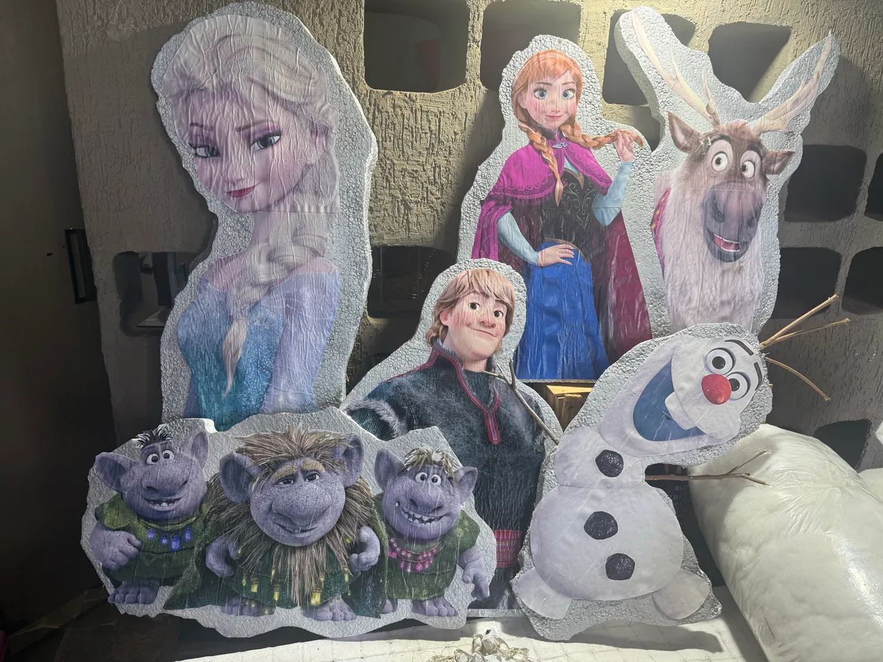 Mini Kit Decoração Festa Frozen  - Foto 2