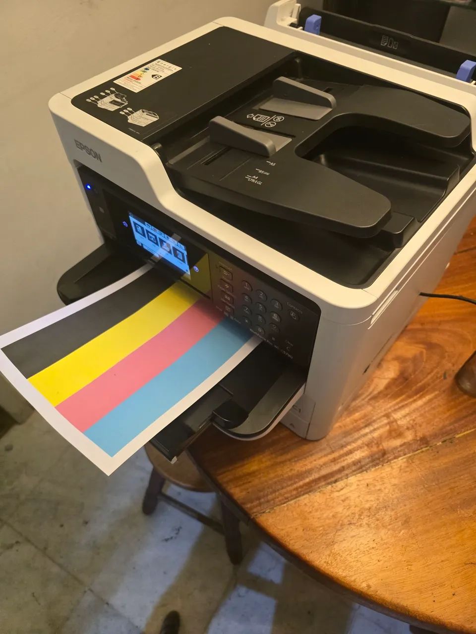 Impressora workforce c5790 com bulk ink completo + reset