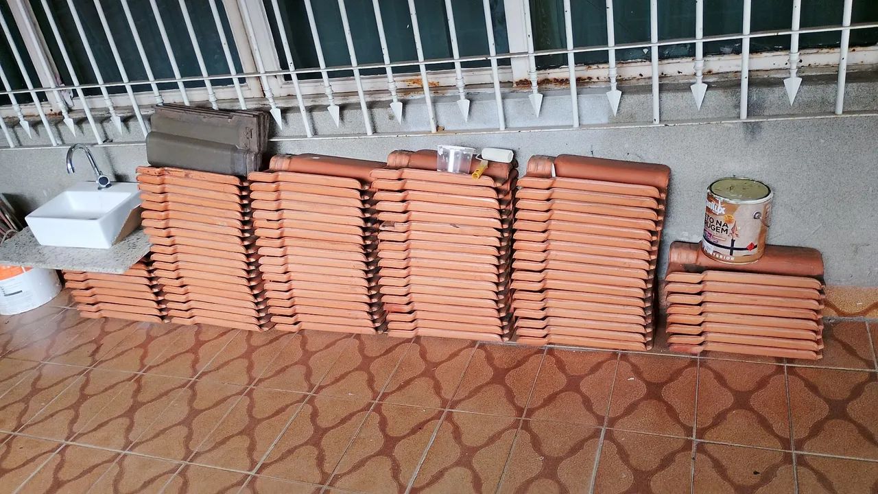 90 Telhas romanas 