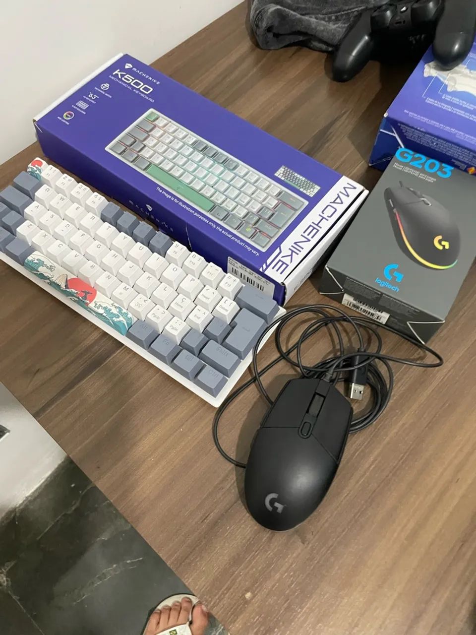 kit teclado e mouse gamer - Foto 2