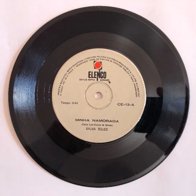 Sylvia Telles: Minha Namorada (1967) Vinil Compacto - Foto 3