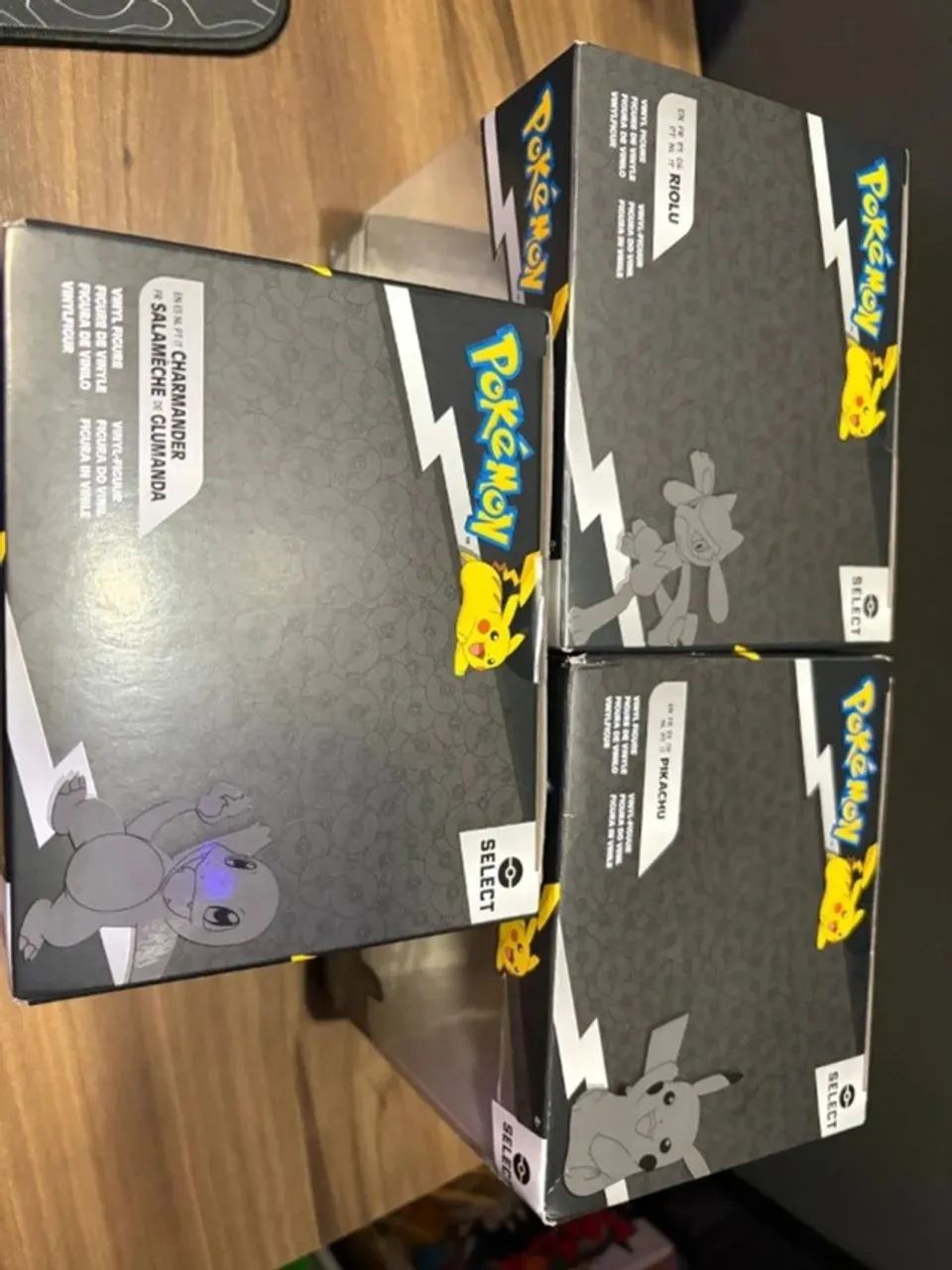 Pokemon Pokémon Select NOVO: Pikachu, Charmander e Riolu- Kit Exclusivo com 3 - Foto 3