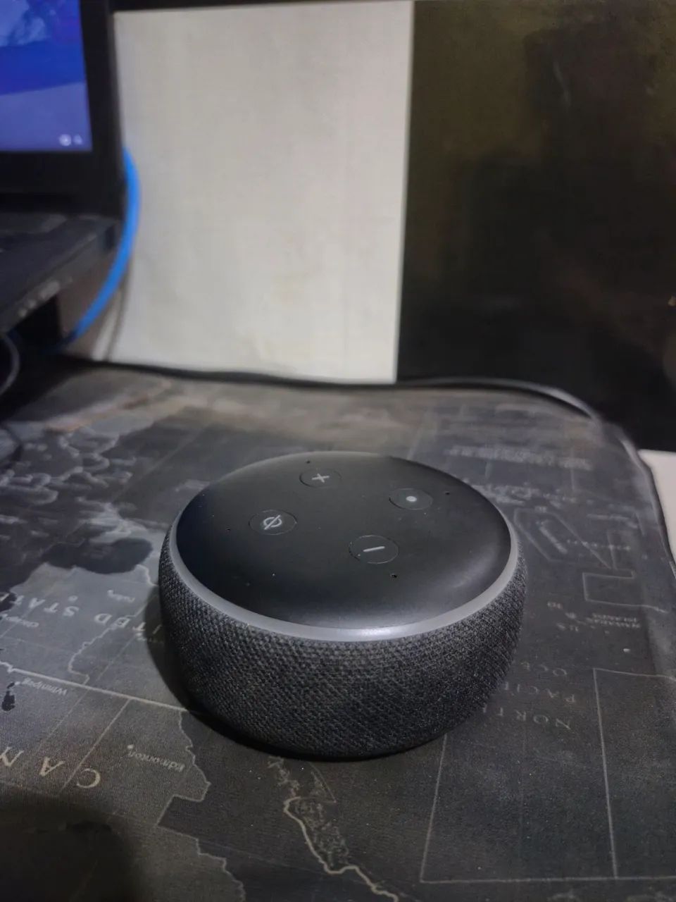 Amazon Echo Dot Alexa [ 3° geração] - Funcionando Perfeitamente - Foto 2