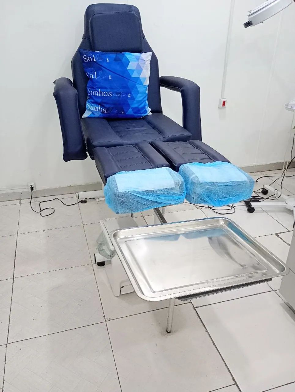 Cadeira de podologia 