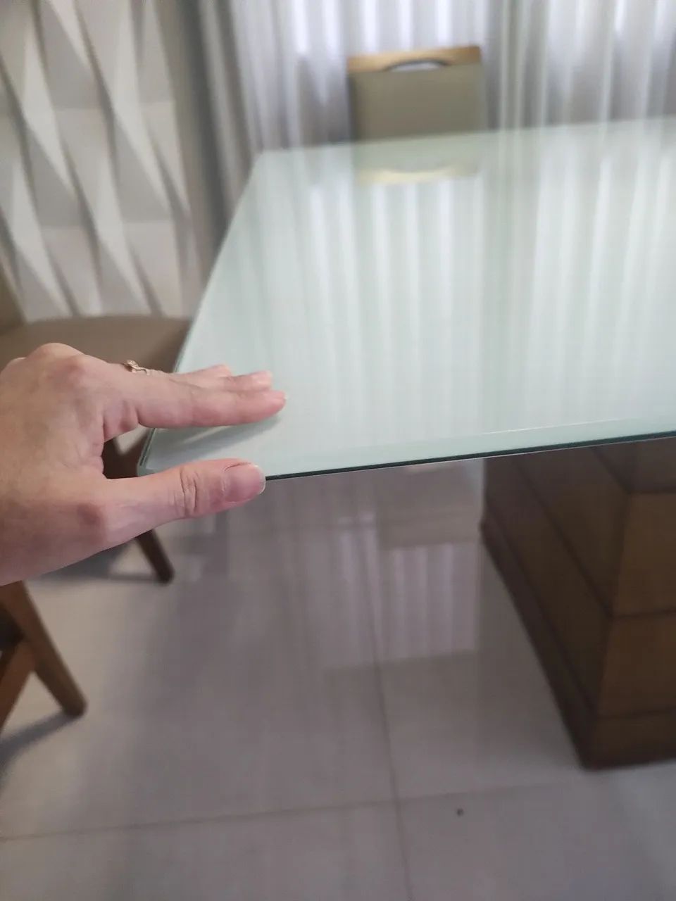 Mesa de vidro temperado - Foto 2