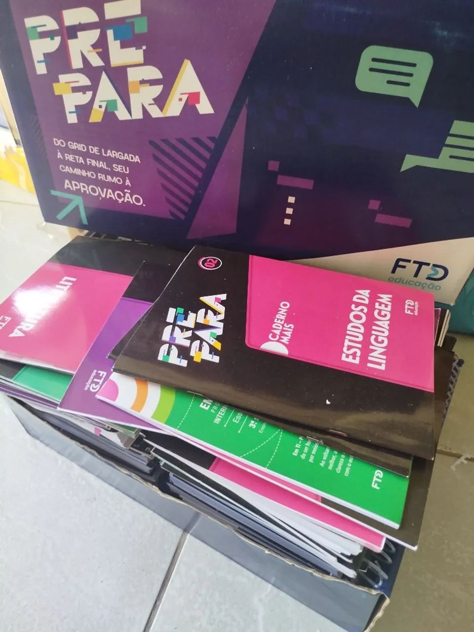 Livros ftd PREPARA 3 ano ensino médio