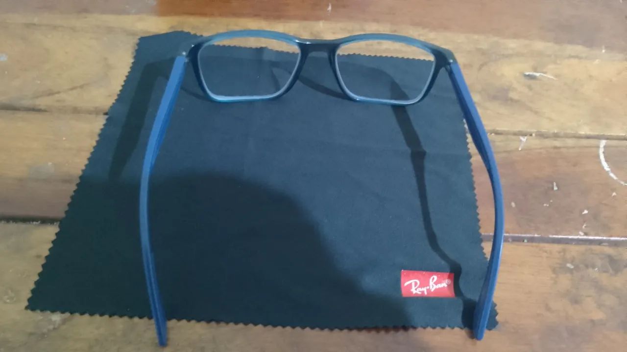 Óculos Rayban 7207L AZUL 55 - Foto 5