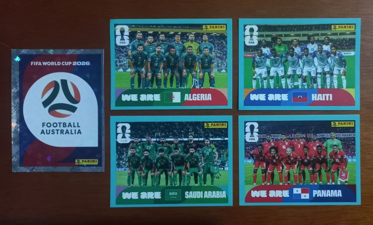 Figurinhas Copa do Mundo 2026 Originais