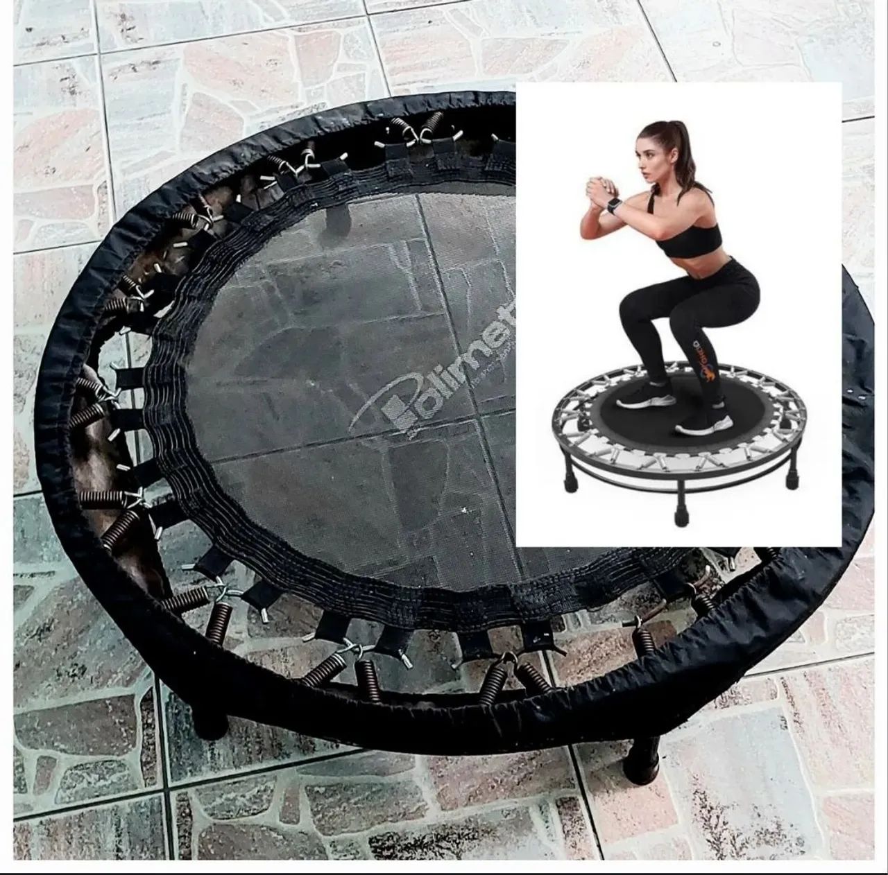 Pula Elástica Exercícios  bem conservado 