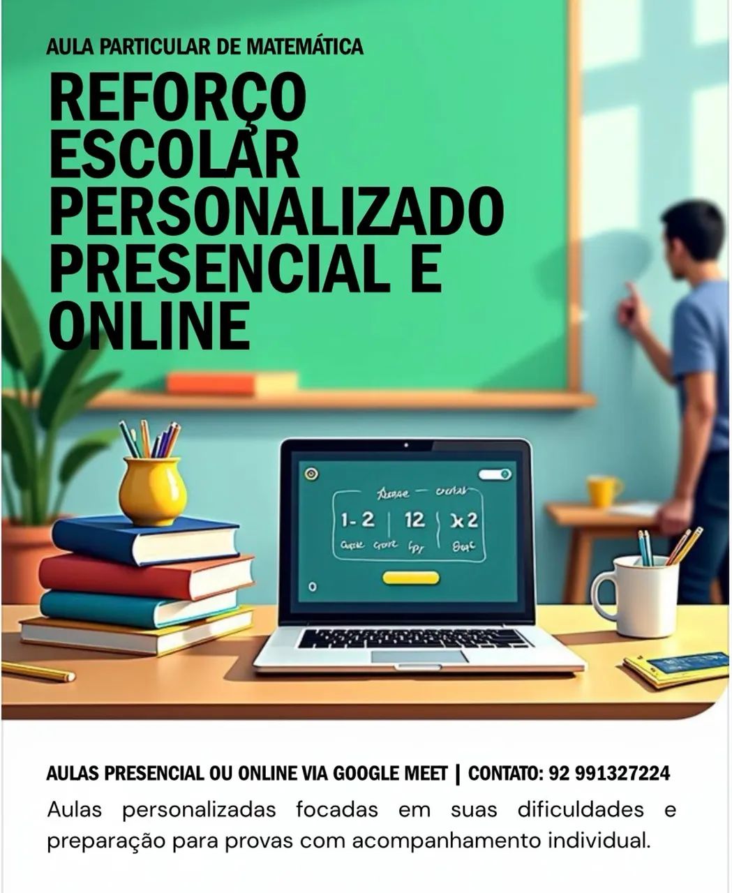 Aulas Particulares e Reforço de Matemática