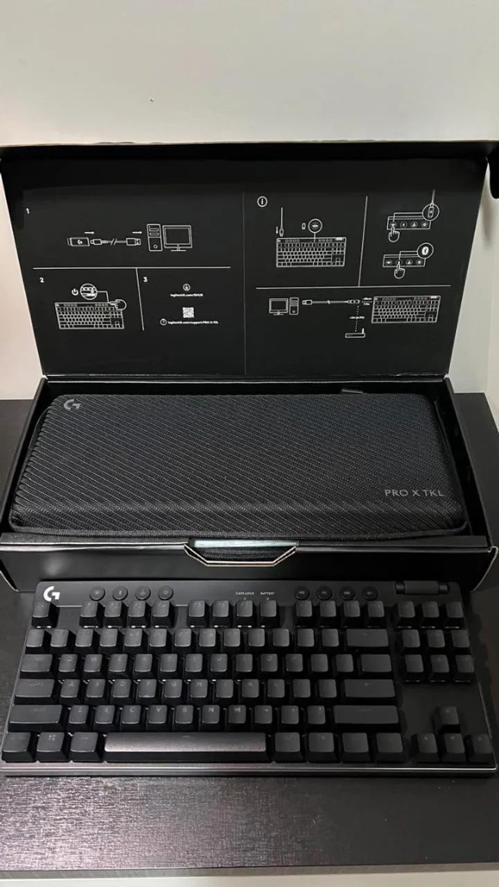 Teclado Logitech G Pro X TKL - Foto 5
