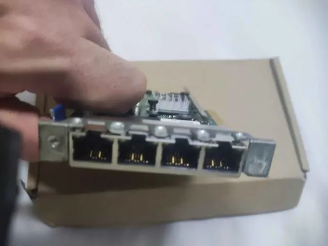 Placa de rede HP 4x 1Gb Ethernet  RJ45 PCIe x4